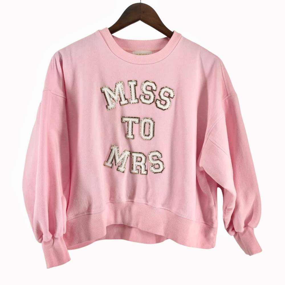 Judith March‎ Miss to Mrs Pink Crew Neck Sweater